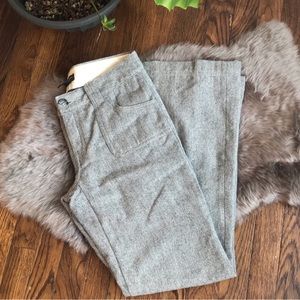 Banana Republic Wool Blend Flare Career Pants Sz 6